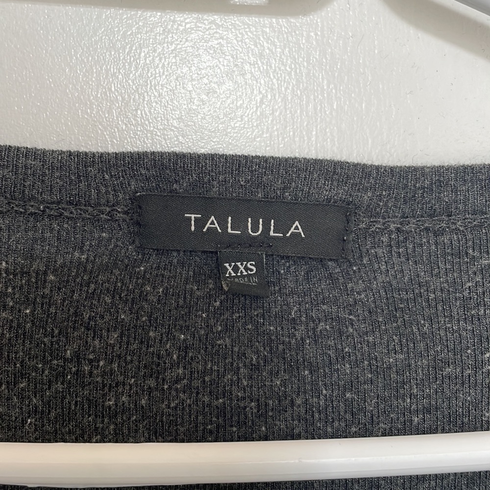 ARITZIA Talula Dark Grey Light Cardigan XXS- Good Condition. - Picture 3 of 3